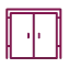 Wide doors for easy access in Chennai homes.