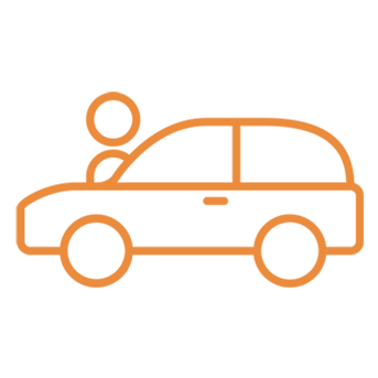 Drop-off zone icon for Primus Darpan amenities.