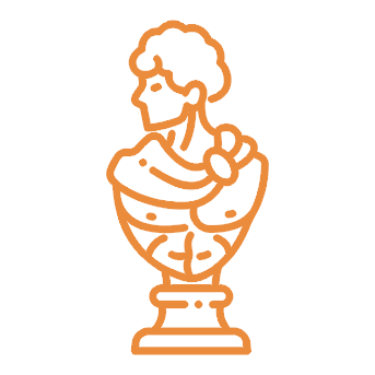 Sculpture amenity icon at Primus Darpan community.