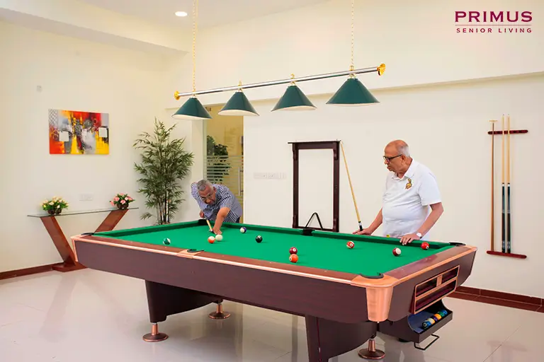 Blog banner on making seniors happy and healthy.