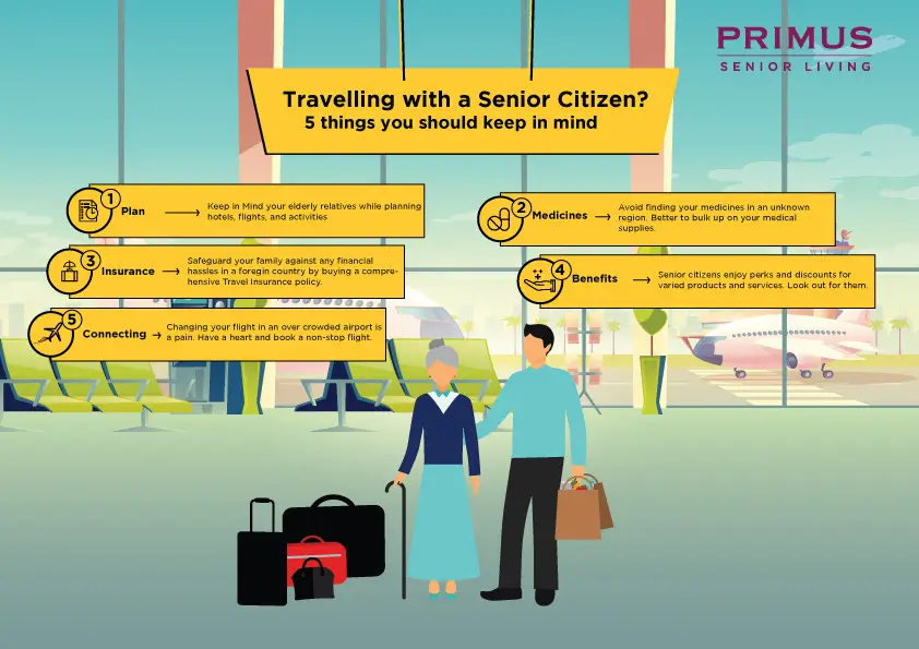 Travelling With A Senior Citizen’s 5 Things You Should Keep In Mind.