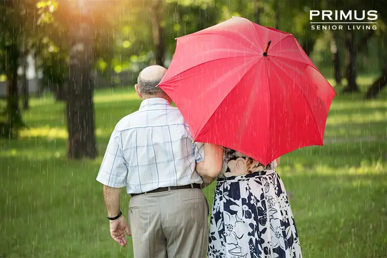Primus Life - Staying Safe Healthy During Rains For Seniors